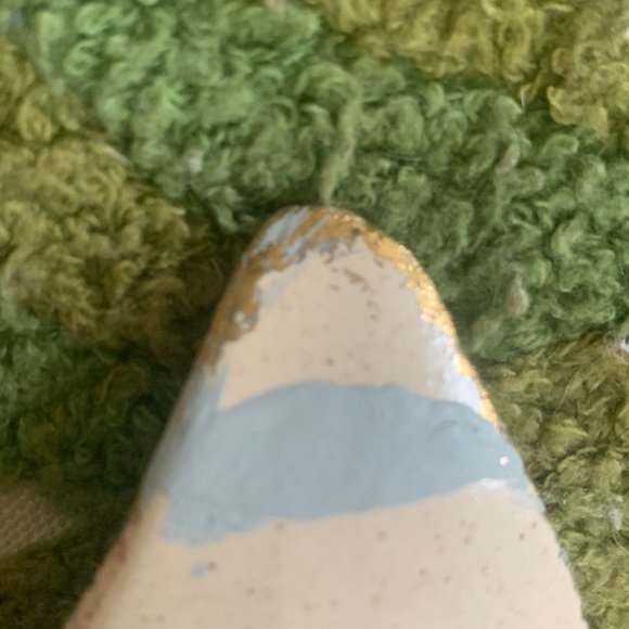 Gilded mid century ashtray/ accessory tray - Picture 6 of 6